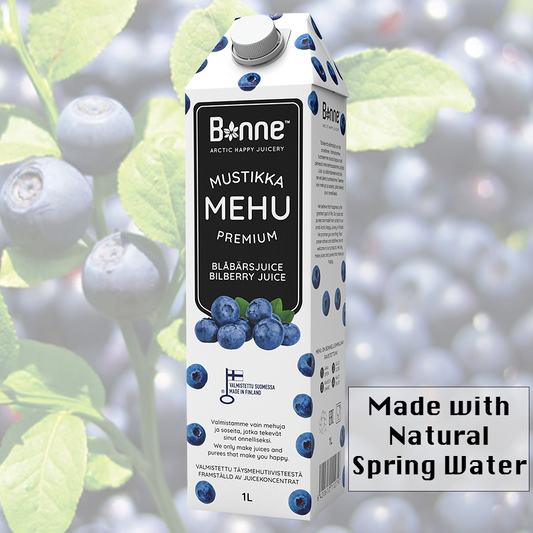 Bonne Premium Wild Bilberry Juice - 1L