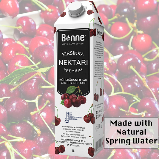 Bonne Premium Wild Cherry Juice - 1L