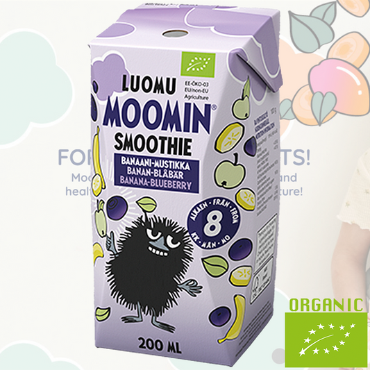 Moomin Organic Blueberry-Banana Smoothie (+8 months) 200ml