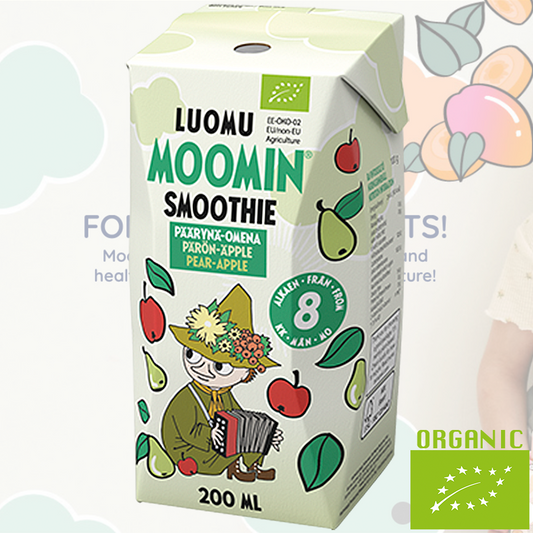 Moomin Organic Pear-Apple Smoothie (+8 months) 200ml