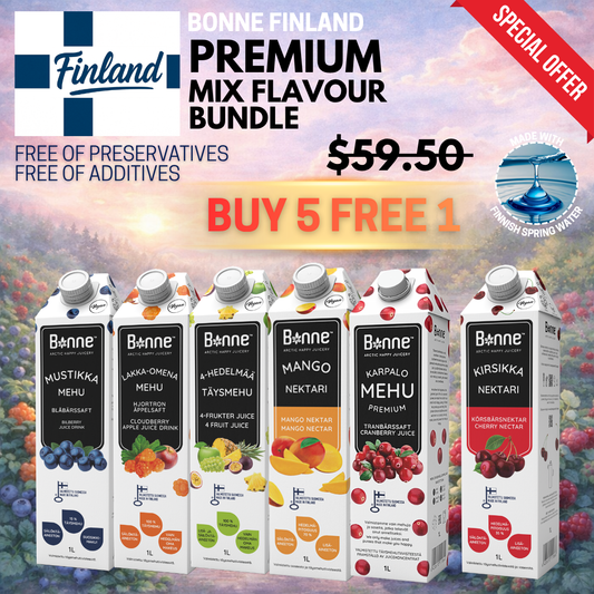 [DISCOVERY BUNDLE] Bonne Mix Flavours 1L (5FREE1)