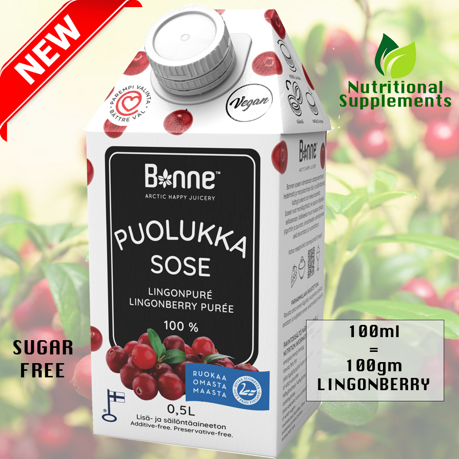 Bonne Premium 100% Lingonberry purée 0,5 L