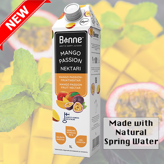 Bonne Premium Mango Passion Nectar Juice - 1L