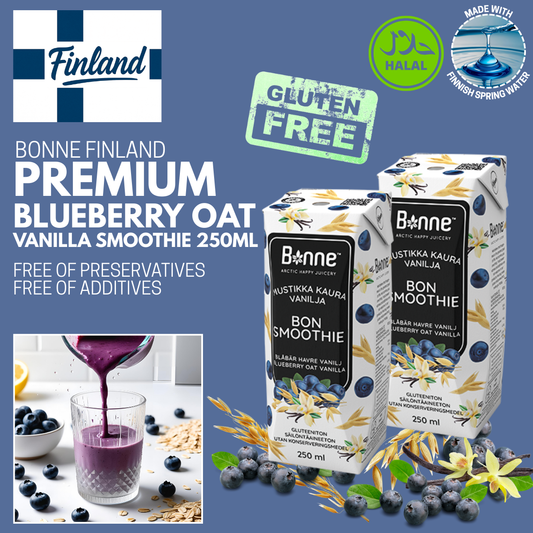 Bonne Kids Blueberry Oat Vanilla Smoothie 250ml