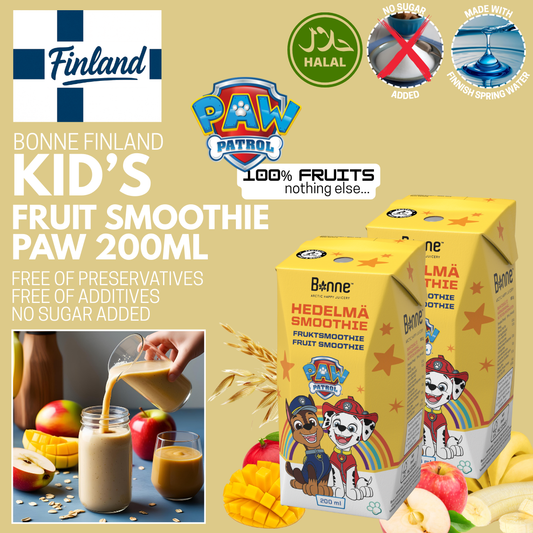 Bonne Kids Paw Petrol Fruity Mix Smoothie 200ml