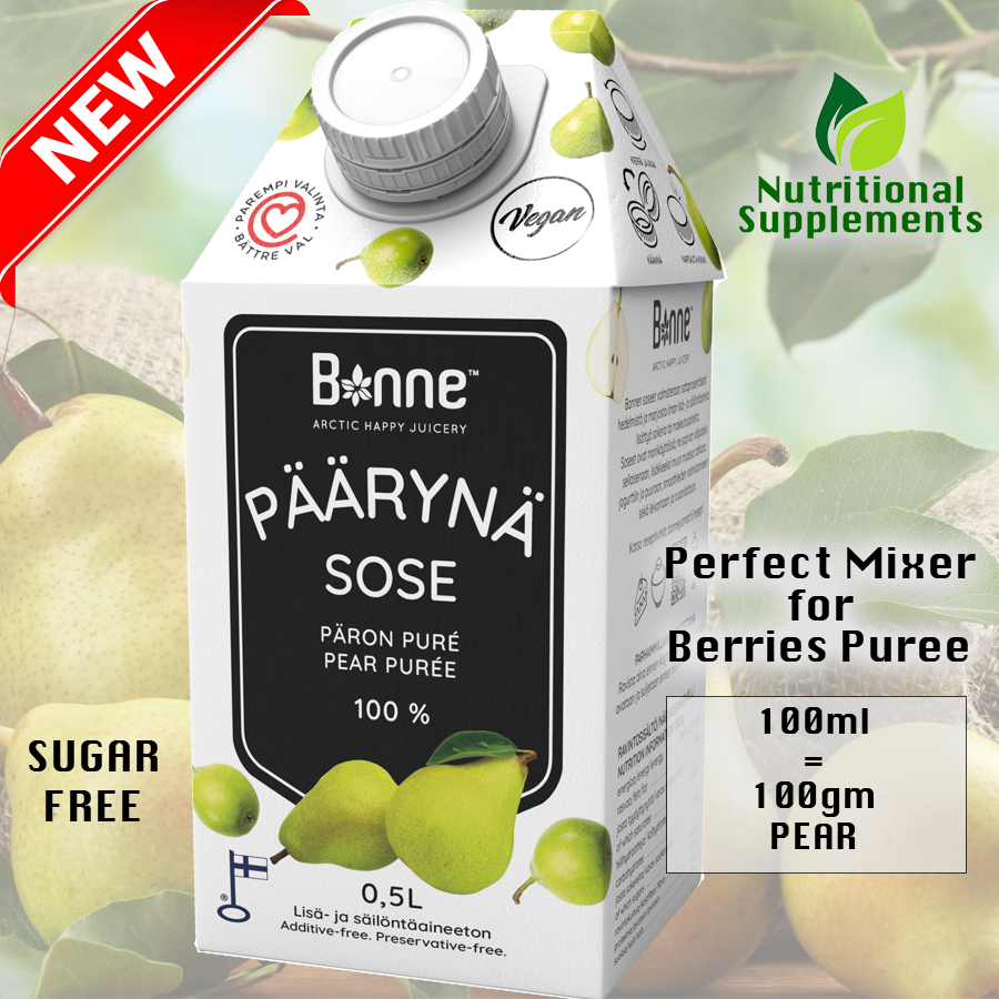 Bonne Premium 100% Pear purée 0,5 L