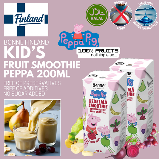 Bonne Kids Peppa Fruity Mix Smoothie 200ml