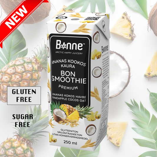 Bonne Premium BonSmoothie Pineapple Coconut Water Oat - 250ml