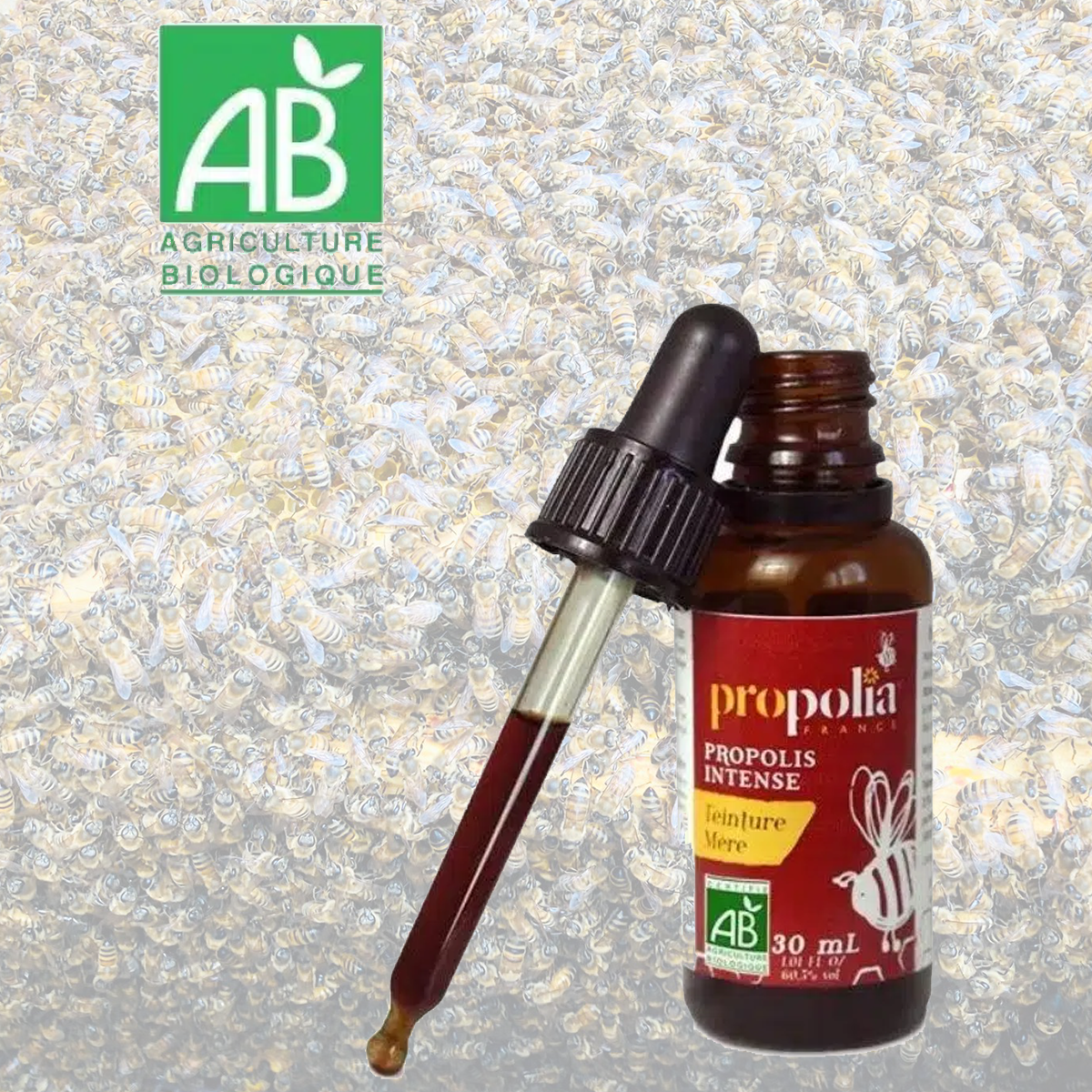 Organic Pure Propolis (Drops) 30ml