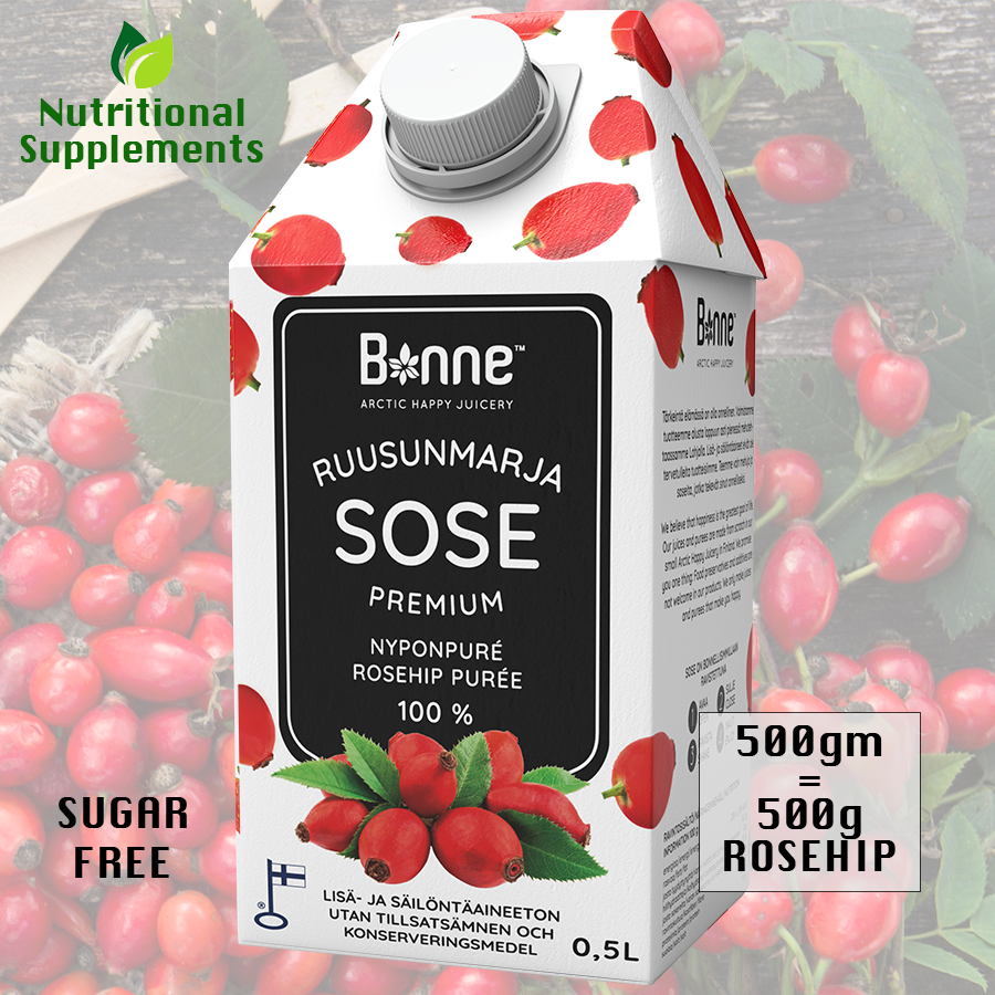 Bonne Premium 100% Rosehip purée 0,5 L