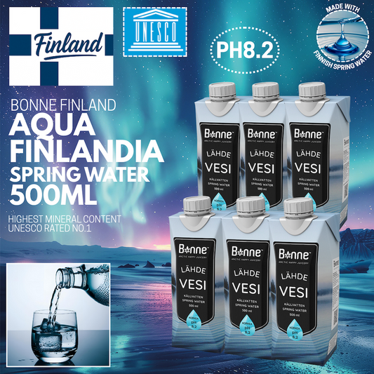 Bonne Finnish Spring Water - 500ml x 6
