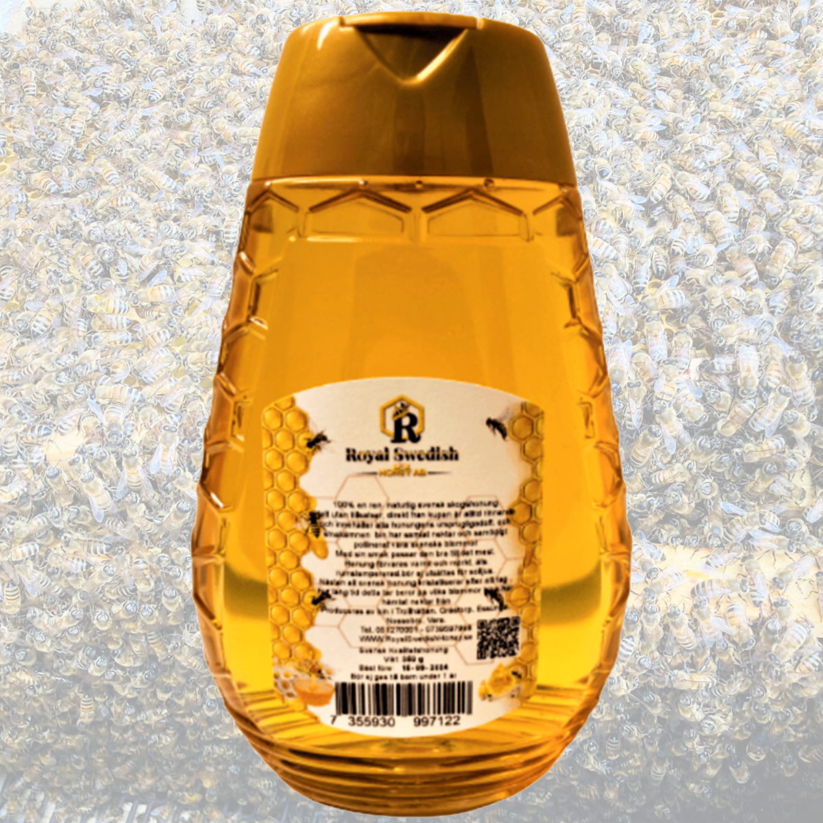 Swedish Royal Wild Honey (EasySqueeze bottle) 350g